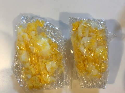 離乳食中期〜 ゆで卵の冷凍保存方法
